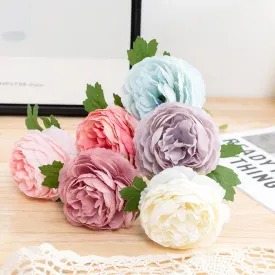 Bulk 12" Silk Peony Stem Artificial Flowers Wholesale