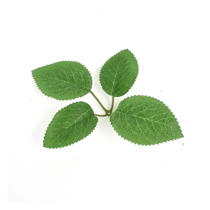 Bulk 20Pcs Real Touch Artificial Leaves Bulk Plant Leaf Wholesale