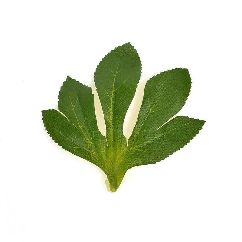 Bulk 20Pcs Real Touch Artificial Leaves Bulk Plant Leaf Wholesale