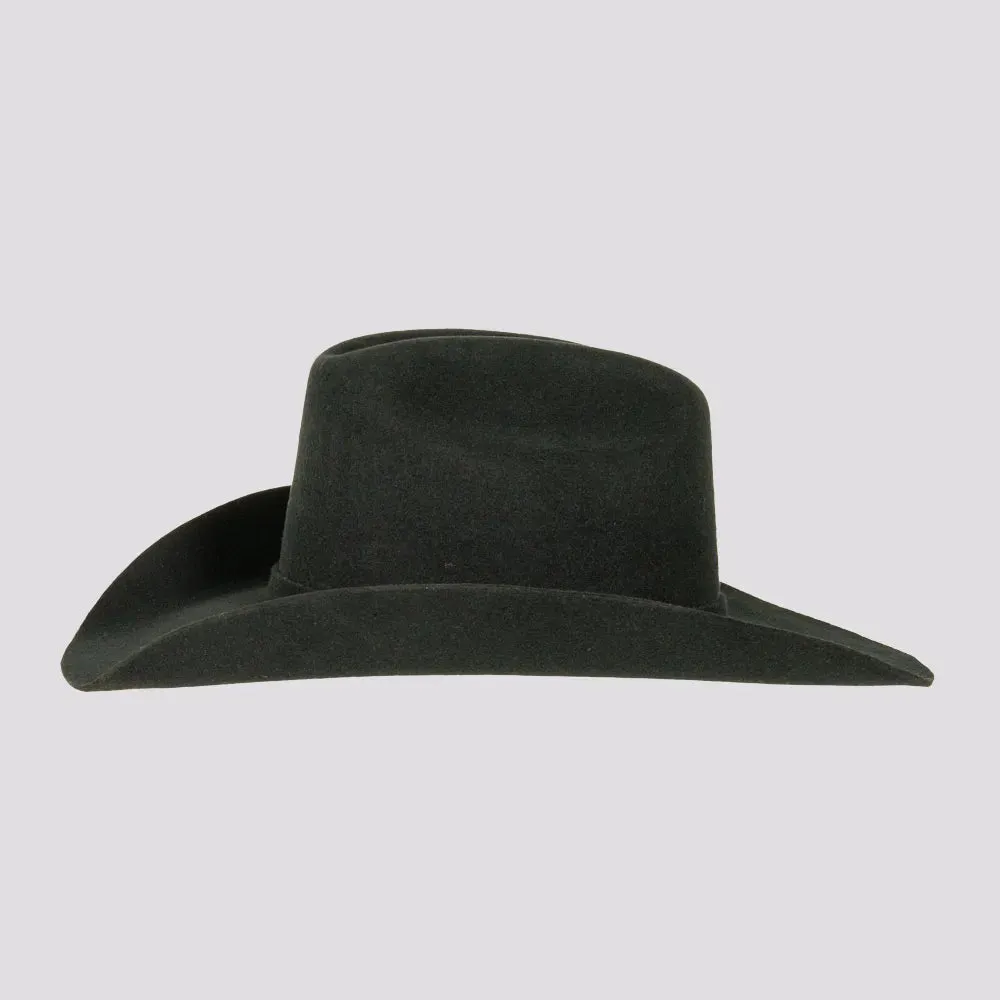 Cattleman Black | Womens Felt Black Cowgirl Hat