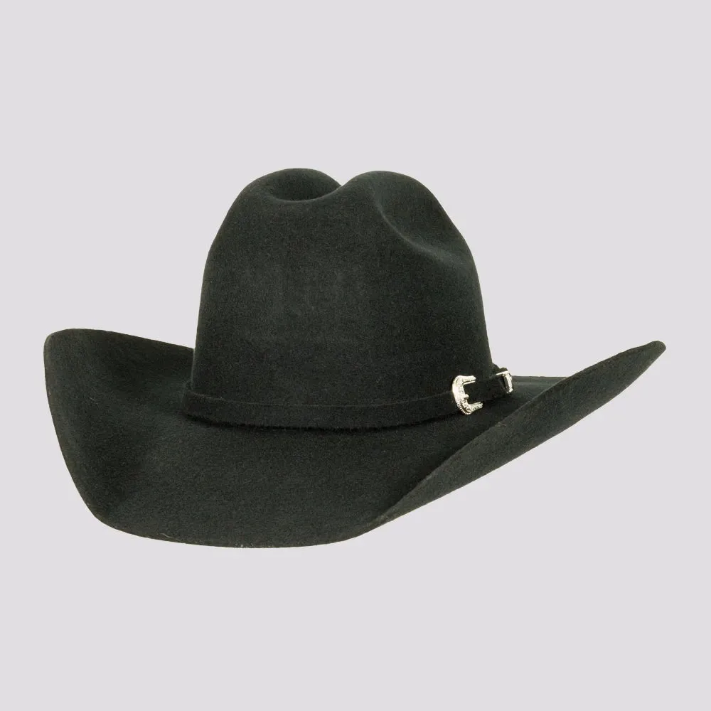 Cattleman Black | Womens Felt Black Cowgirl Hat