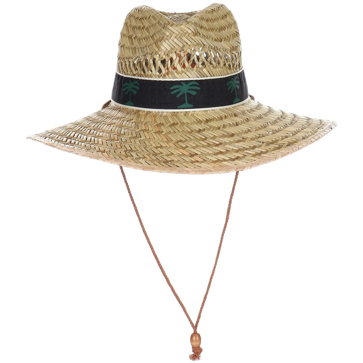 Classic Straw Hat with Design Band