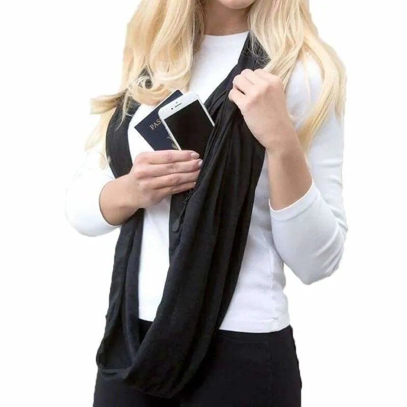 Convertible pocket scarf