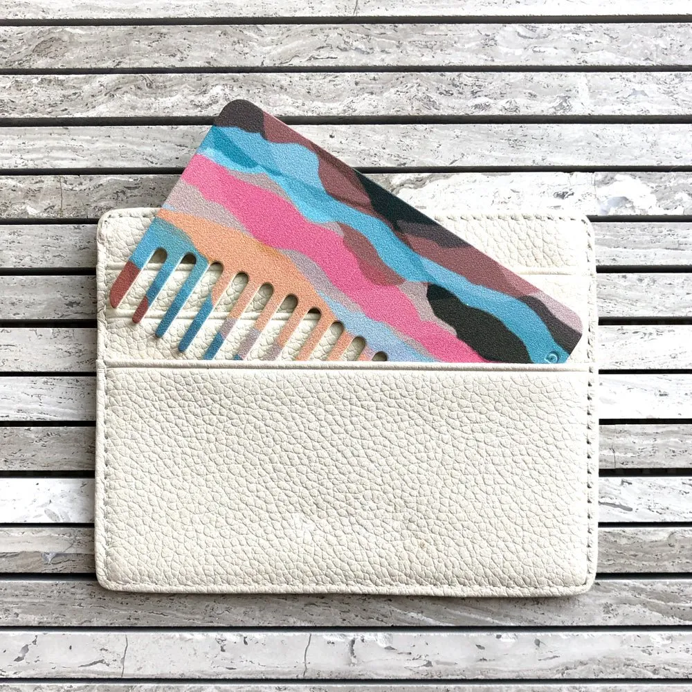 Desert Mirage Comb | Plastic Wallet-Sized