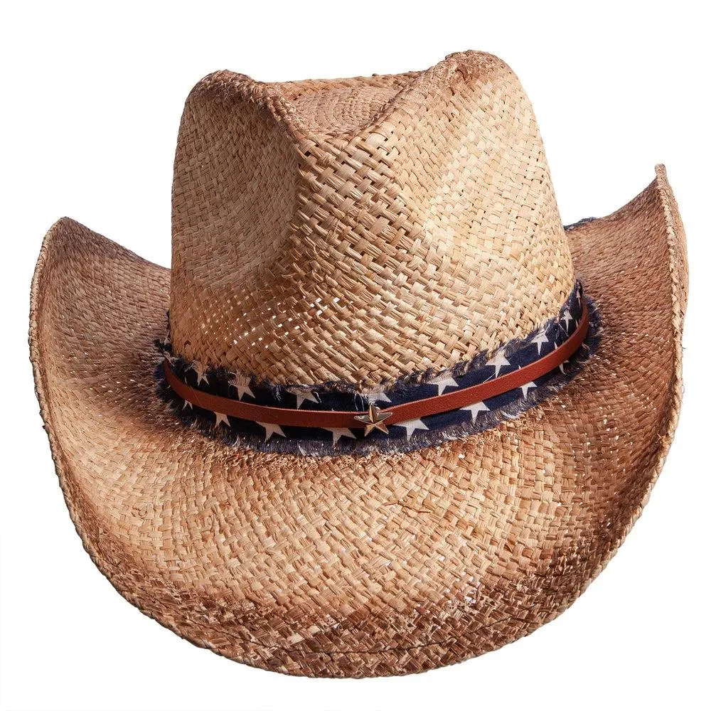 Dusty | Womens Straw Cowgirl Sun Hat