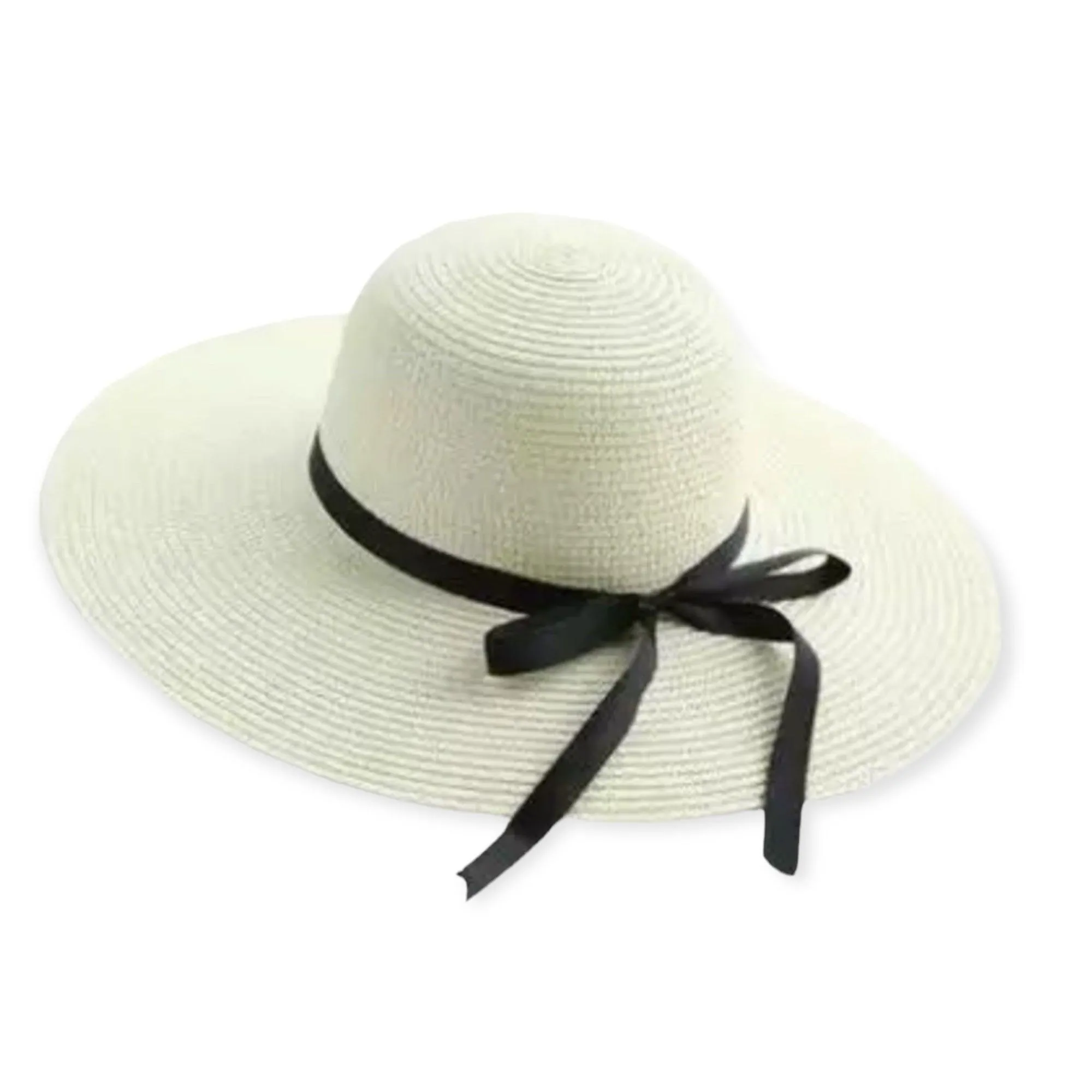 Floppy Wide Brim Straw Sun Hat