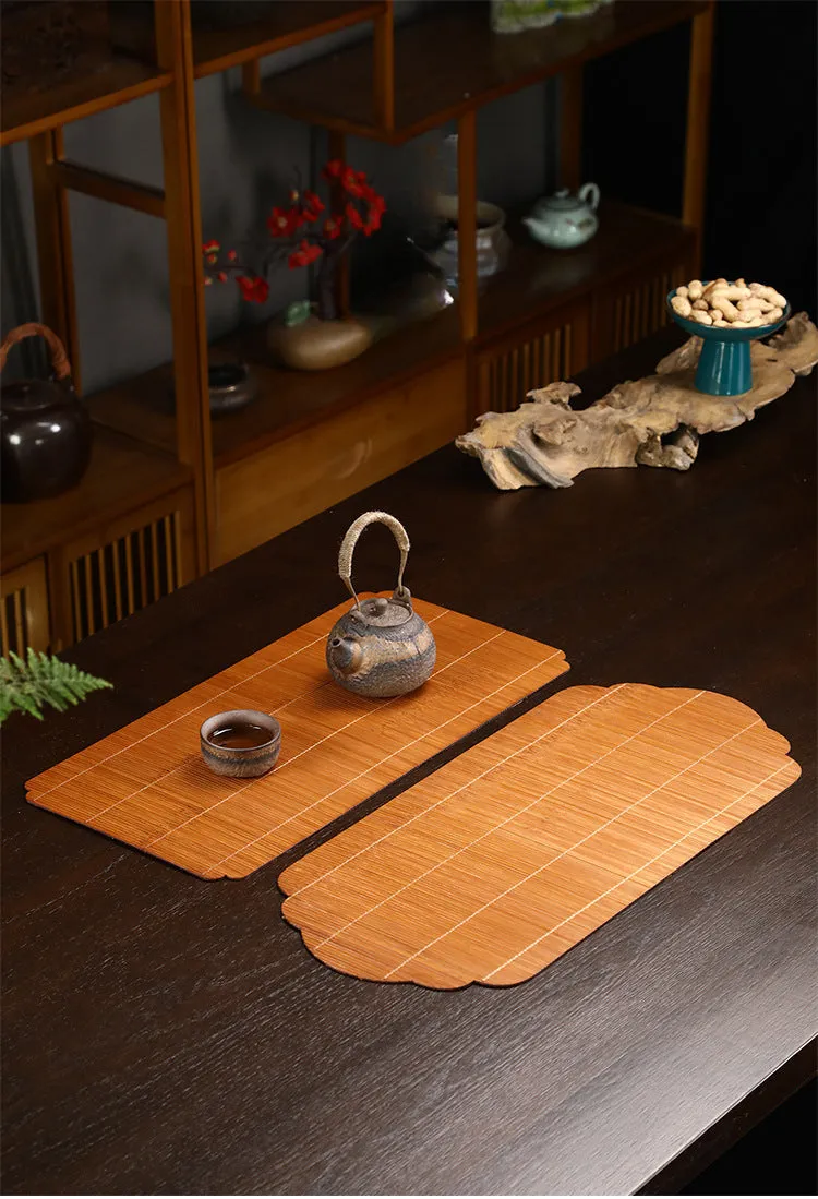 Gohobi Bamboo Thread Tea Placemat