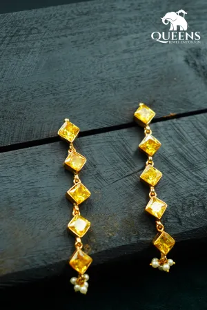 MAATHANGI ZIRCON EARRINGS