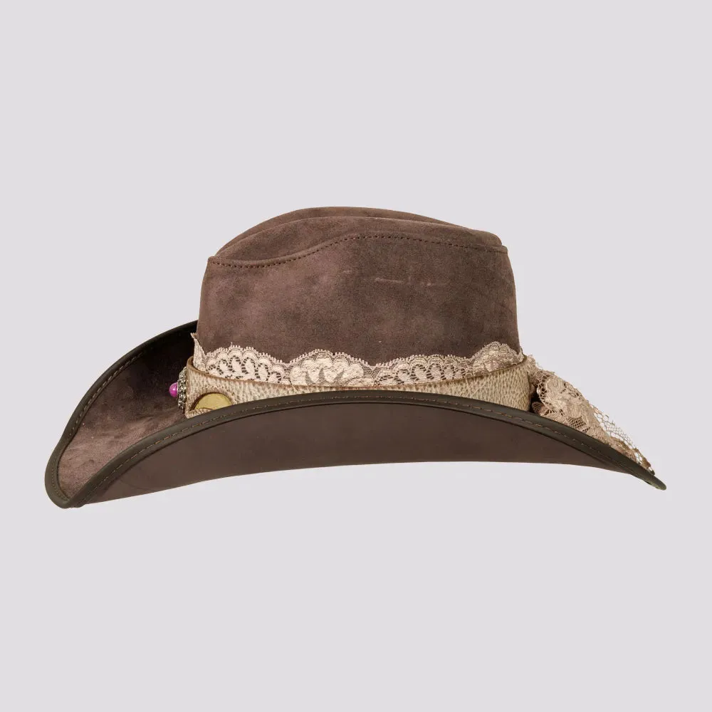 Miss Kitty | Womens Suede Leather Cowgirl Hat