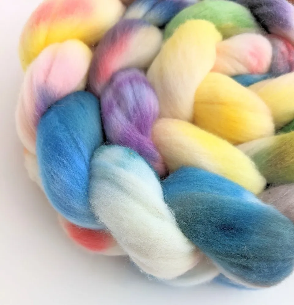 The Fiber Imp Hand Painted Roving