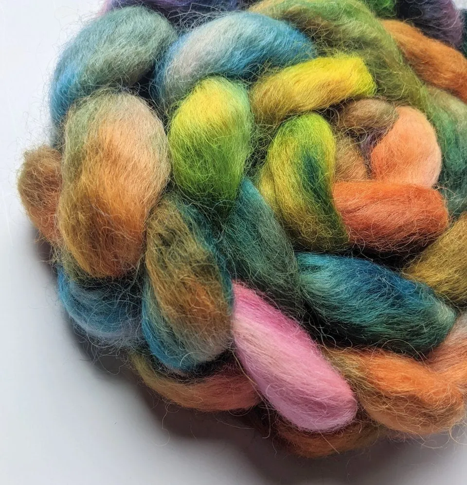 The Fiber Imp Hand Painted Roving