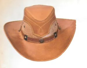 Tombstone Genuine Leather Cowboy Hat TOM-7201