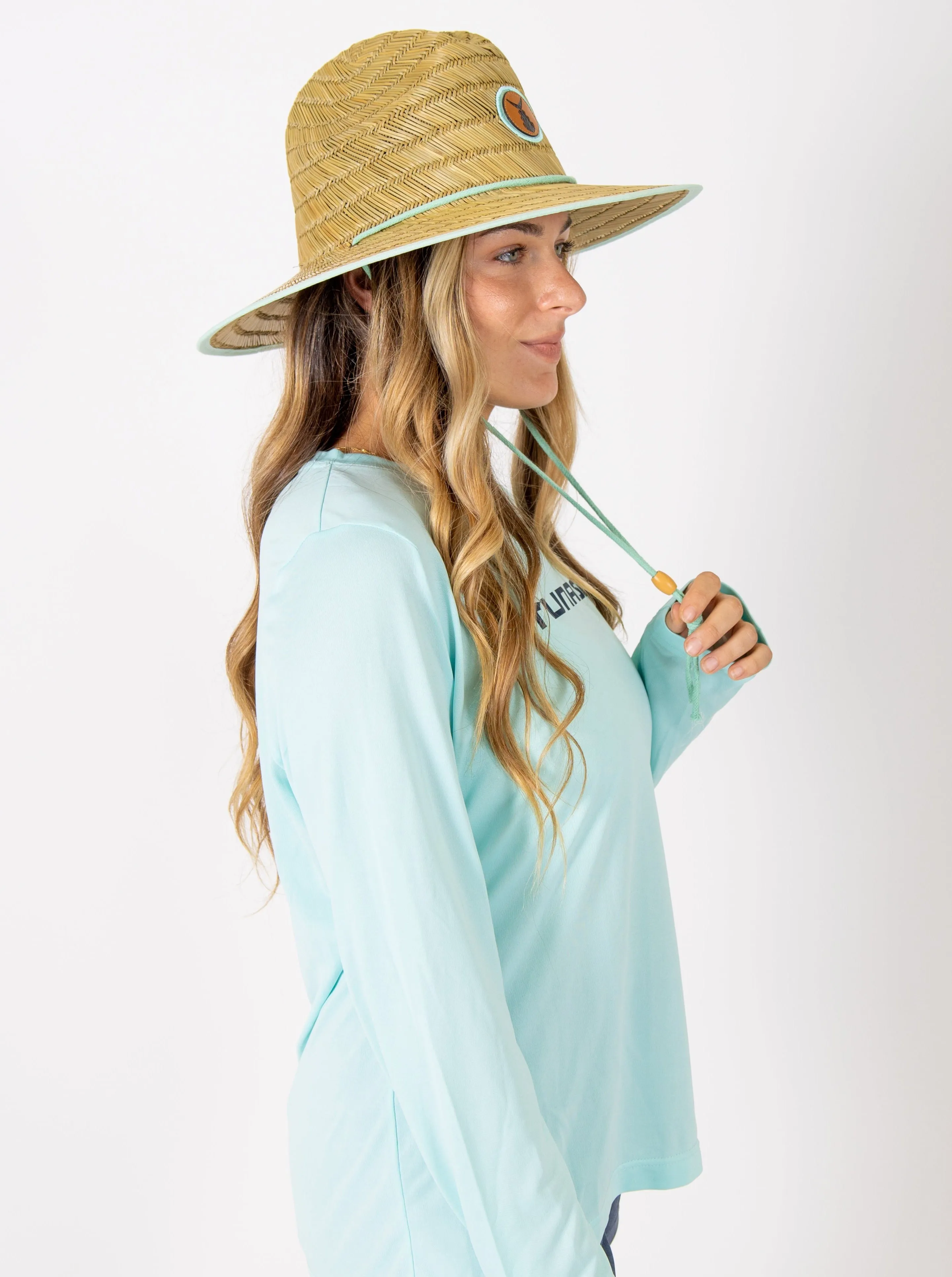 TSK Women's Bermuda Straw | Seafoam