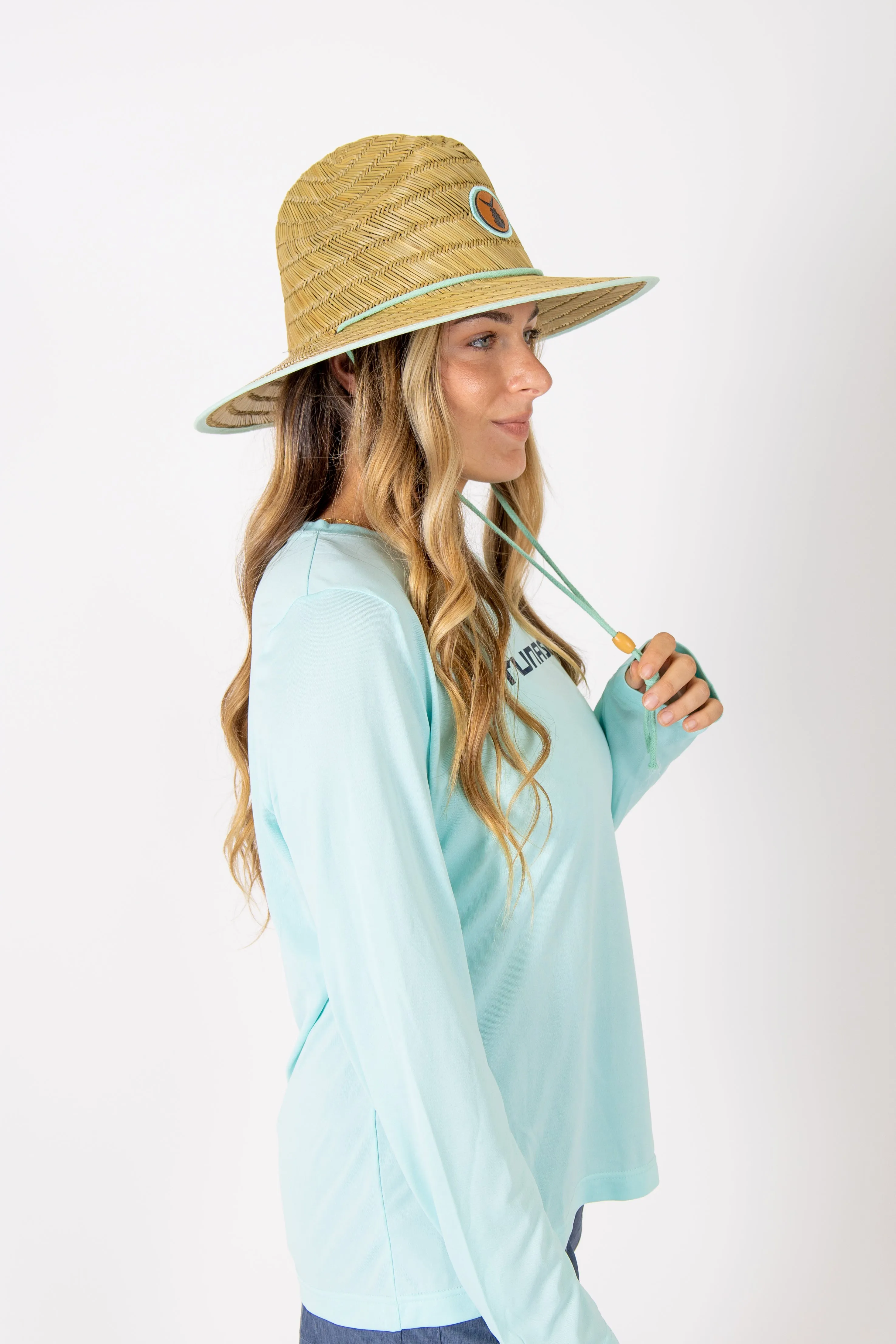 TSK Women's Bermuda Straw | Seafoam