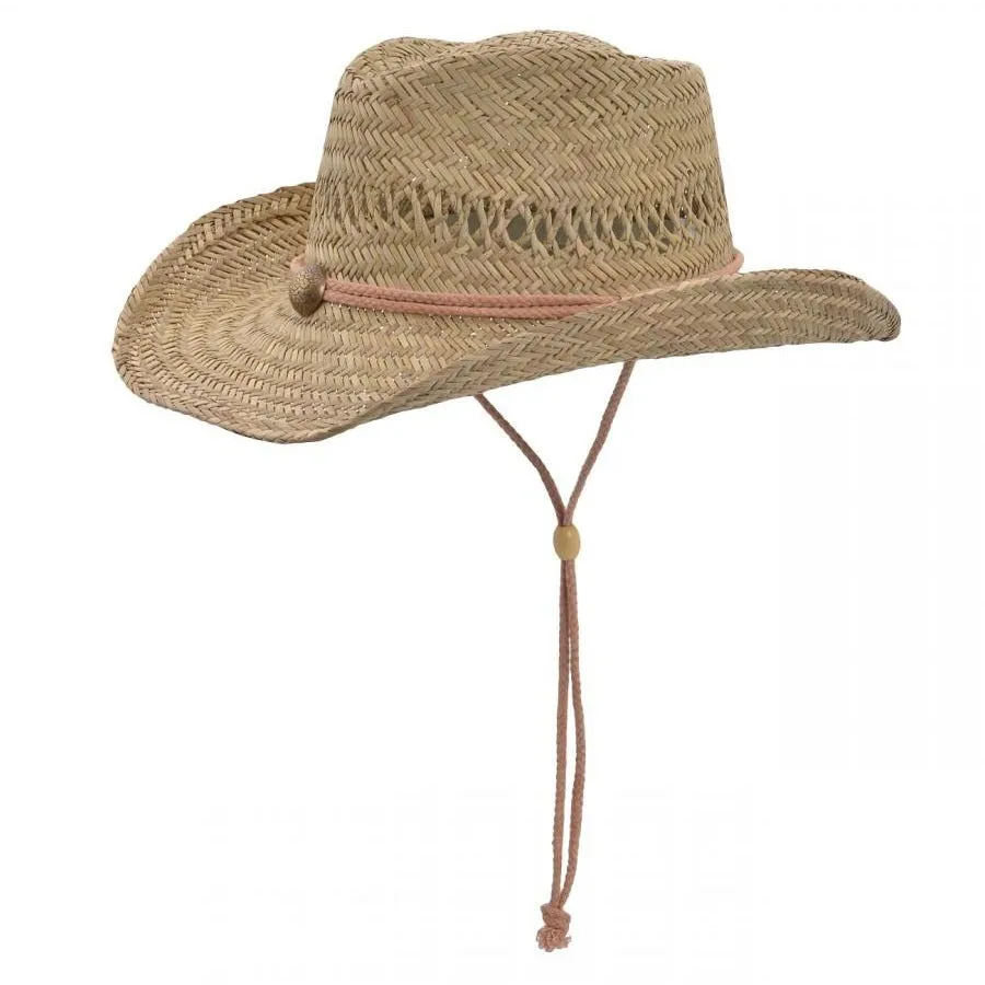 Western Straw Cowboy Hat